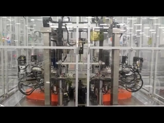 آسان نگهداری خط مونتاژ موتور اتوماتیک با کنترل PLC و رابط کاربری صفحه لمسی